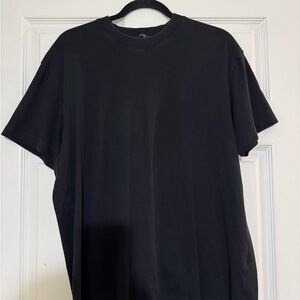Massimo Dutti Charcoal Short Sleeve Tee